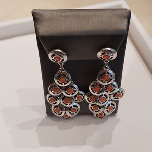 Roberta Chiarella Jewelry - Roberta Chiarella Platinum Plated Coin Earrings Roberta Chiarella Jewelry - Roberta Chiarella Platinum Plated Coin Earrings